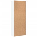 vidaXL Buffet haut blanc 70x35x180 cm bois d'ingénierie
