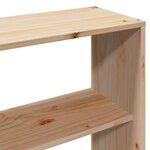 vidaXL Tête de lit avec rangement 180 cm bois massif de pin