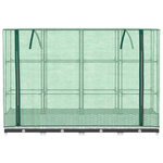 vidaXL Jardinière surélevée avec housse aspect rotin 160x40x123 cm