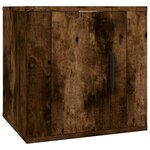 vidaXL Ensemble de meubles TV 7 Pièces Chêne fumé Bois d'ingénierie