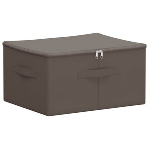 vidaXL Boîte de rangement Tissu intissé 43 x 34 x 23 cm 33 6 L Gris