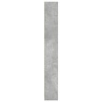 vidaXL Bibliothèque gris béton 40x24x176 cm bois d'ingénierie