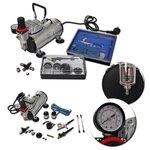vidaXL Kit de compresseur d'aérographe avec 2 pistolets