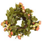 vidaXL Guirlandes de fleurs de Noël 6 Pièces rouge vif 215 cm