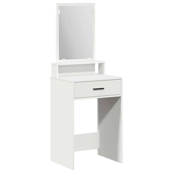 vidaXL Coiffeuse avec tiroir Blanc 50 x 41 x 140 cm Bois d'ingénierie