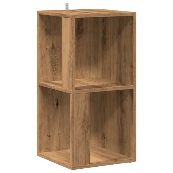 vidaXL Armoire d'angle chêne artisanal 33x33x67 cm bois d'ingénierie