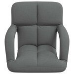 vidaXL Chaise de sol réglable avec accoudoir