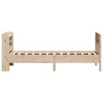 vidaXL Cadre de lit sans matelas 90x200 cm bois de pin massif