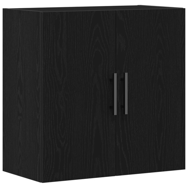 vidaXL Armoire murale Chêne Noir 60x31x60 cm Bois d'ingénierie