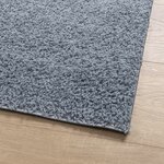 vidaXL Tapis shaggy PAMPLONA poils longs moderne bleu 140x200 cm