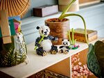 LEGO Creator - Animaux Sauvages : La Famille de Pandas (31165) - Set de Construction 3-en-1 pour Enfants de 8 Ans et Plus