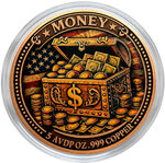 Monnaie TIME IS MONEY 5 Oz Medaille Cuivre (PRÉCOMMANDE)