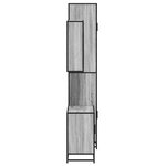 vidaXL Ensemble de meubles de salle de bain 3 Pièces Sonoma gris