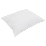 vidaXL Couette avec oreiller 2 Pièces Blanc Microfibre