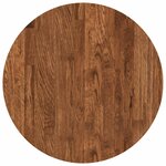 vidaXL Plateau de table Marron Clair Ø 50 x 2 5 cm