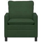 vidaXL Canapé Vert Jungle 76 x 81 x 87 5 cm Tissu