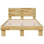 vidaXL Cadre de lit avec tête de lit sans matelas 120x190 cm