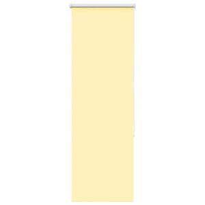 vidaXL Store enrouleur occultant jaune largeur du tissu 35 7 cm