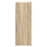 vidaXL Armoire Murale Chêne Sonoma 66 x 34 5 x 92 cm Bois d'ingénierie