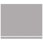 vidaXL Tissu de remplacement pour auvent pour cadre de 4x3 m - Gris clair