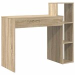 vidaXL Bureau Chêne sonoma 100 x 40 x 90 cm Bois d'ingénierie