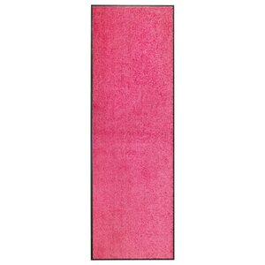 vidaXL Paillasson lavable Rose 60x180 cm