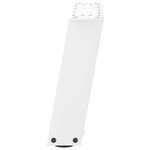 vidaXL Pieds de table basse en U 2 pièces Blanc 40 x (30-31) cm Acier