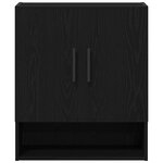 Meuble de Mur vidaXL Chêne Noir 60x31x70 cm Bois Ingénierie