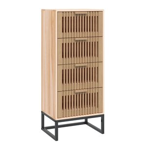 vidaXL Buffet haut 40x30x95 cm bois d'ingénierie
