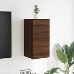 vidaXL Meubles TV muraux 2 Pièces Chêne marron 30 5x30x30 cm