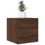 vidaXL Meubles TV muraux 4 Pièces Chêne marron 30 5x30x30 cm