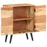 vidaXL Buffet 57x34x75 cm Bois d'acacia massif
