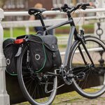 Willex sacoche de vélo 19 l noir et vert 16004