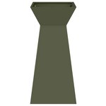 vidaXL Jardinière à pilier Olive 35 x 35 x 73 cm Acier