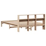 vidaXL Cadre de lit sans matelas 140x190 cm bois de pin massif