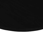 vidaXL Dessus de table 120x60x2 cm bois de chêne massif ovale