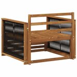 vidaXL Sofa de milieu extérieur Naturel