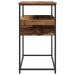 vidaXL Table Console avec tiroir Bois Ancien 75 x 40 x 75 cm