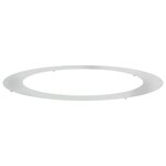 vidaXL adapté pour anneau d'arbre plat Argent Ø90 / 120 cm