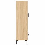 vidaXL Buffet haut chêne sonoma 69 5x31x115 cm bois d'ingénierie
