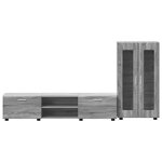vidaXL Ensemble meuble TV FLORIN Gris Sonoma Bois d'ingénierie
