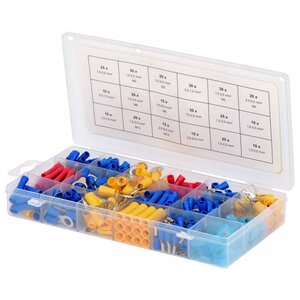 KS Tools Assortiment de connecteurs à sertir 360 pcs