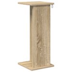 vidaXL Support de Plante Chêne Sonoma 25 x 25 5 x 60 5 cm