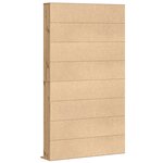 vidaXL meuble CD en chêne artisanal - 101x23x177.5 cm en bois d'ingénierie
