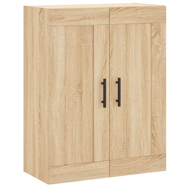 vidaXL Armoire murale chêne sonoma 69 5x34x90 cm bois d'ingénierie