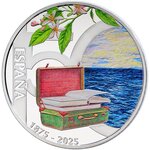 Pièce de monnaie en Argent 10 Euro g 27 Millésime 2025 ANTONIO MACHADO