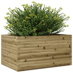 vidaXL Jardinière 90x60x46 cm bois de pin imprégné