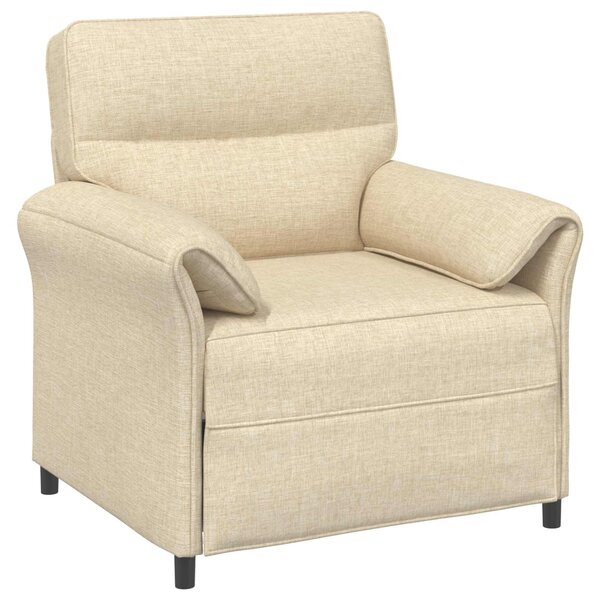 vidaXL Canapé 100  polyester  cadre en métal  MDF  Contreplaqué