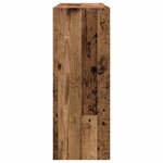 vidaXL Table console vieux bois 105x30x80 cm bois d'ingénierie