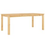 vidaXL Table à manger Panama 180x90x75 cm bois massif de pin
